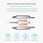 IPX7 wasserdichte, intelligente, tragbare elektrische Schallzahnbürste mit 6 Bürstenköpfen – Bild 6