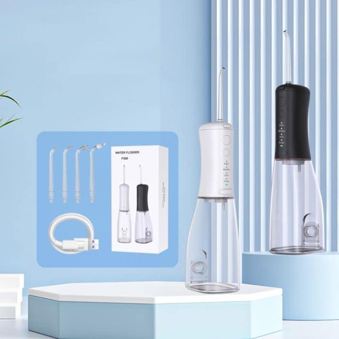 F500 IPX7 Wasserdichter 350ml wiederaufladbarer tragbarer Handpuls-Elektroflosser – Bild 9