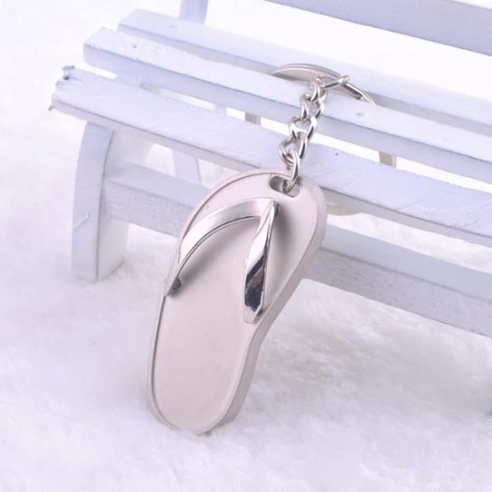 Flip-Flops Schlüsselanhänger aus Metall – Bild 3