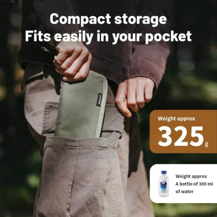 Naturehike Klapphocker Tragbarer Outdoor-Camping-Aluminiumstuhl – Bild 4