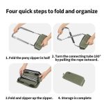 Naturehike Klapphocker Tragbarer Outdoor-Camping-Aluminiumstuhl – Bild 10