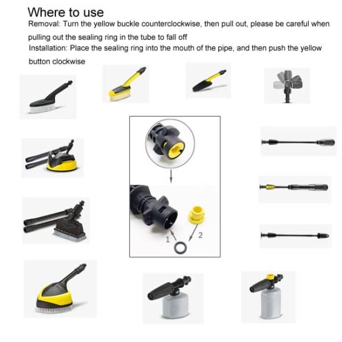 Für Karcher K2 / Kz / Kch / K5 / Ksh / Ksht Hochdruckreiniger O-förmiger Dichtring, 16pcs / Set – Bild 3