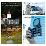 APEXEL VideoRig 2 Pro Smart Bluetooth-Griff Mobile Fotografie Kaninchenkäfig-Set, APL-VG05CH – Bild 6