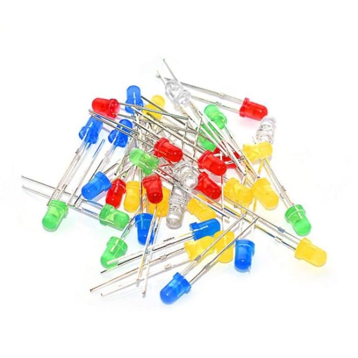 500 teile/schachtel LED 5 Farben Leuchtdiode Boxed Set, F3, F5 – Bild 3