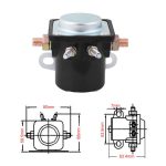 Hochleistungs-Starter-Magnetrelais für Ford/Jeep/Lincoln/Mercury 1958–1991 SW-3-Teile – Bild 3