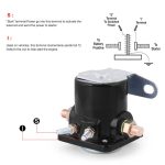 Hochleistungs-Starter-Magnetrelais für Ford/Jeep/Lincoln/Mercury 1958–1991 SW-3-Teile – Bild 5