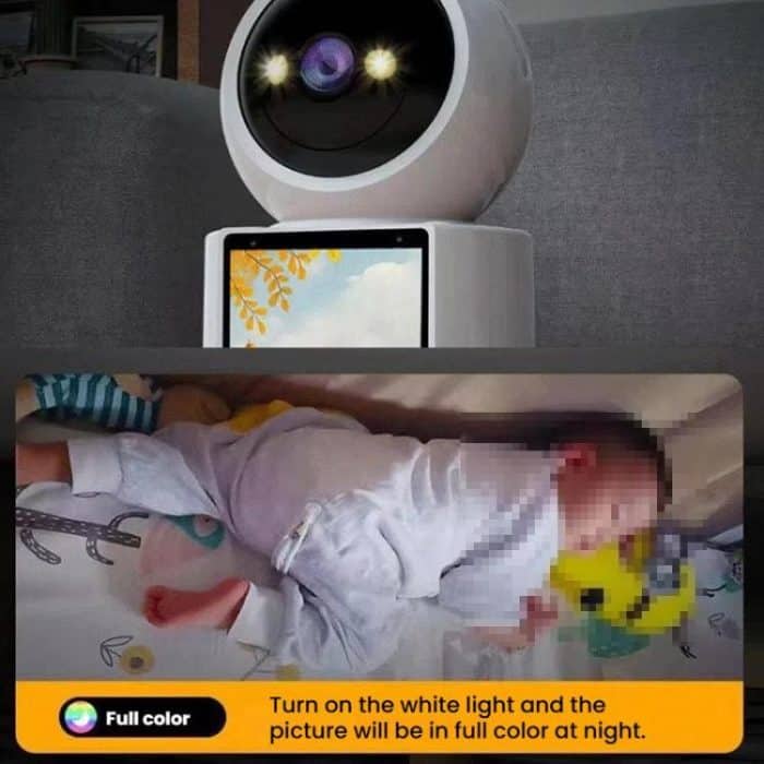 WiFi Two-Way Video Call Smart Panoramic Camera With 2.8-Inch Screen Supports Voice Wake-Up And One-Button Calling – Bild 11