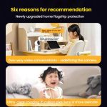 WiFi Two-Way Video Call Smart Panoramic Camera With 2.8-Inch Screen Supports Voice Wake-Up And One-Button Calling – Bild 4