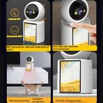 WiFi Two-Way Video Call Smart Panoramic Camera With 2.8-Inch Screen Supports Voice Wake-Up And One-Button Calling – Bild 5