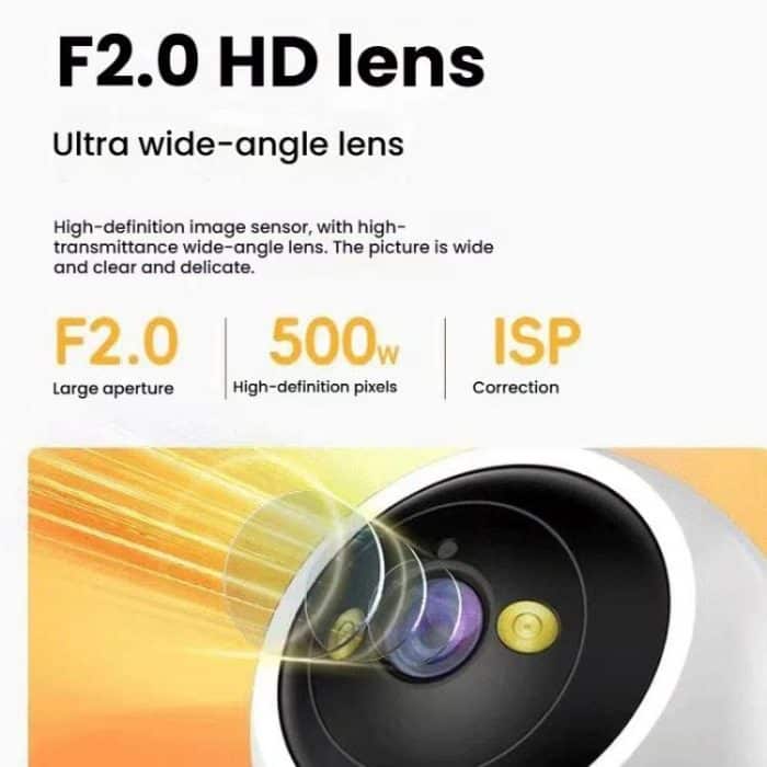 WiFi Two-Way Video Call Smart Panoramic Camera With 2.8-Inch Screen Supports Voice Wake-Up And One-Button Calling – Bild 10