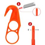 Mini Tragbare Fisch Bauch Cutter Schmerle Gelb Aal Bauch Cutter – Bild 4