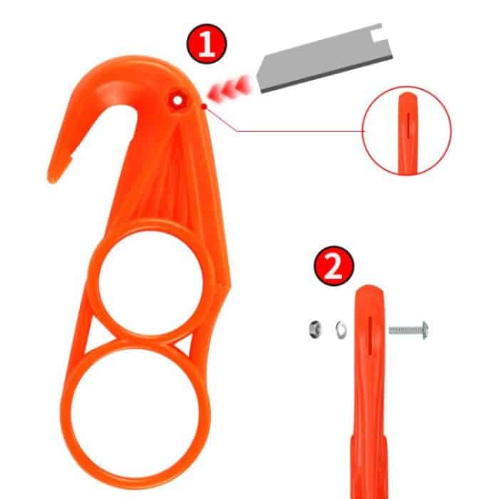 Mini Tragbare Fisch Bauch Cutter Schmerle Gelb Aal Bauch Cutter – Bild 4