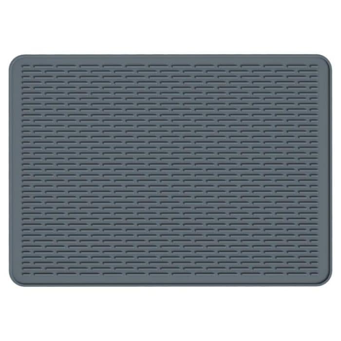 Große Silikon Herd Schutzmatte Küche Arbeitsplatte Gericht Drainage Fleck Prävention Pad, 71 x 50 x 0.3cm – Bild 1