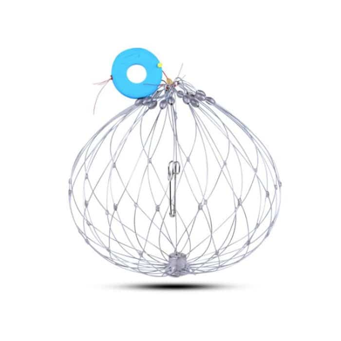 Automatisch einziehbarer Krabbenkäfig, Drahtkrabbenkäfig zum Öffnen und Schließen, Diameter 52cm/16 Strands, Diameter 52cm/20 Strands, Diameter 62cm/20 Strands, Diameter 72cm/20 Strands – Bild 1