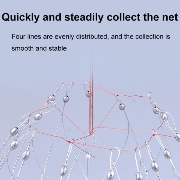 Automatisch einziehbarer Krabbenkäfig, Drahtkrabbenkäfig zum Öffnen und Schließen, Diameter 52cm/16 Strands, Diameter 52cm/20 Strands, Diameter 62cm/20 Strands, Diameter 72cm/20 Strands – Bild 6