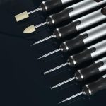 MaAnt D2 Wiederaufladbarer, geschwindigkeitsregulierender elektrischer Schleifstift, kleine Schleifmaschine mit 7 Schleifköpfen – Bild 2