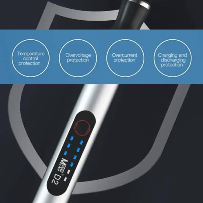 MaAnt D2 Wiederaufladbarer, geschwindigkeitsregulierender elektrischer Schleifstift, kleine Schleifmaschine mit 7 Schleifköpfen – Bild 5