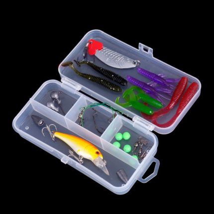 Outdoor-Angelausrüstung Bionischer Köder Luya Pailletten-Köder-Set, 25-in-1, 35-in-1, 46-in-1, 51-in-1, 73-in-1