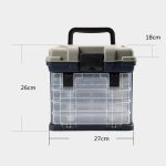 Multifunktionale Meeresangelzubehör-Aufbewahrungsbox Köderbox Angelwerkzeugbox – Bild 3