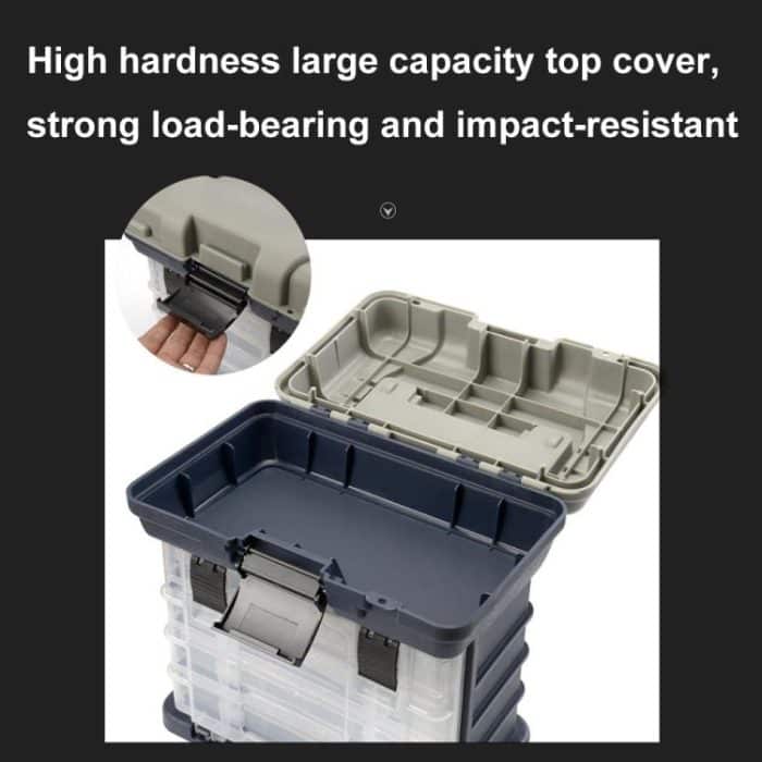 Multifunktionale Meeresangelzubehör-Aufbewahrungsbox Köderbox Angelwerkzeugbox – Bild 8