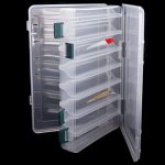 Große Kapazität Doppelschicht Köder Aufbewahrungsbox Angelhaken String Haken Werkzeugkasten, 10-grids, 14-grids – Bild 6