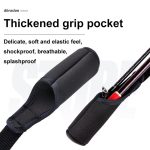 Einstellbarer hochelastischer Angelrutengurt Köderrutengurt Angelrutenschutzhülle, 59-130cm without Straps, 59-130cm with Straps, 40-75cm without Straps – Bild 4