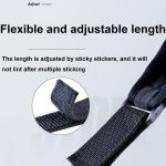 Einstellbarer hochelastischer Angelrutengurt Köderrutengurt Angelrutenschutzhülle, 59-130cm without Straps, 59-130cm with Straps, 40-75cm without Straps – Bild 6