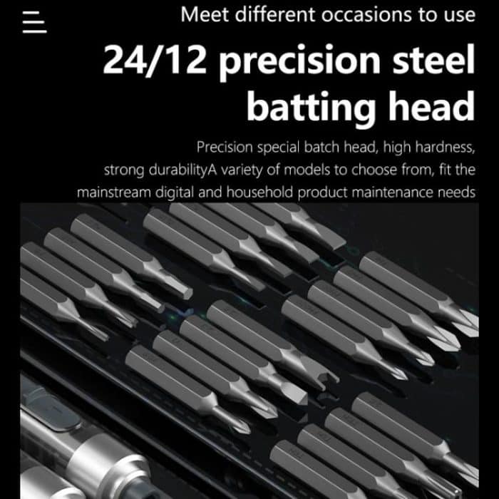 Multifunktions-Kleinschraubendreher-Set für die Reparatur von Mobiltelefonen, MaAnt L5Pro With 24 Batches, MaAnt L5 With 12 Batches – Bild 9