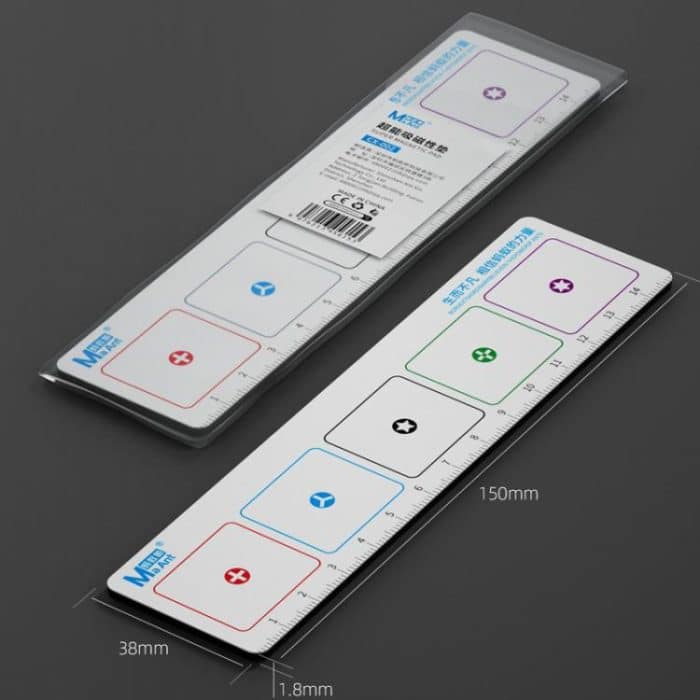 MaAnt CX-002 Handy-Computer-Reparatur Kleine Schrauben Nägel Magnetisches Aufbewahrungspad Super-Magnetstreifen – Bild 8