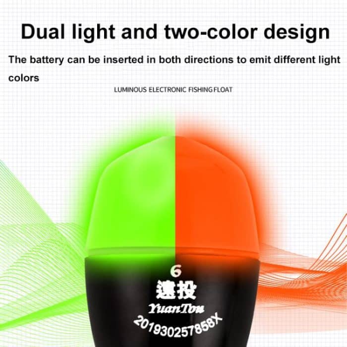 Elektronischer Leuchtschwimmer für das Nachtfischen, Meeresfischen, ABS-Anti-Fall-Schwimmer, 5, 6 – Bild 7