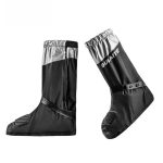SULAITE Motorrad-Überschuh, verdickt, rutschfest, verschleißfest, Regenschuhe, Outdoor-Reiten, Regenstiefel für Erwachsene, S, M, L, XL, 2XL