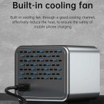 MaAnt DianBa No.1 Pro Multi-Port-Ladegerät 9-Ports mit Digitalanzeige Power Wireless Charger, DianBa No.1 Pro, EU Plug – Bild 18