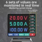 MaAnt DianBa No.1 Pro Multi-Port-Ladegerät 9-Ports mit Digitalanzeige Power Wireless Charger, DianBa No.1 Pro, EU Plug – Bild 10