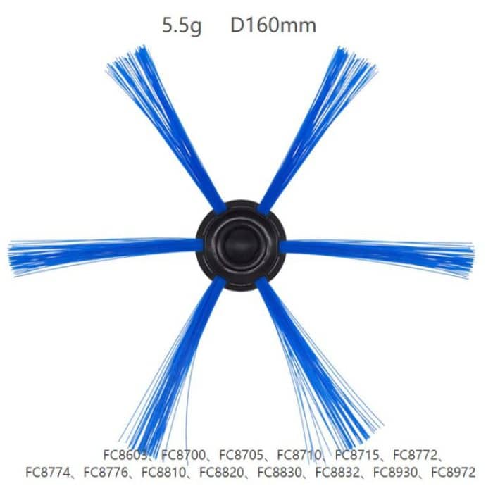 2 teile/paket Seitenbürste Für Philips FC8810 8820 8832 FC8972 8974 8976 FC8710 Roboter-staubsauger Ersatzteile – Bild 3