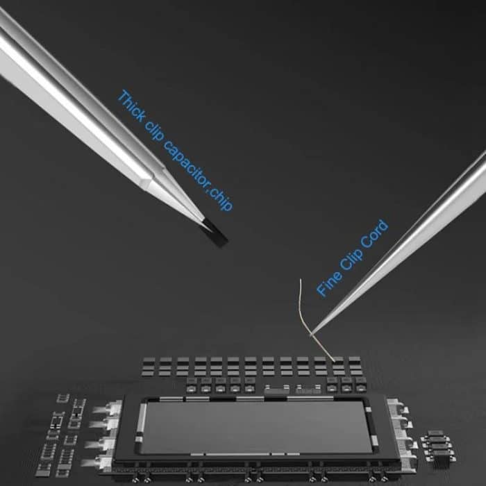 Nicht magnetische Edelstahlpinzette, MaAnt SS-A, MaAnt SS-A1 – Bild 9