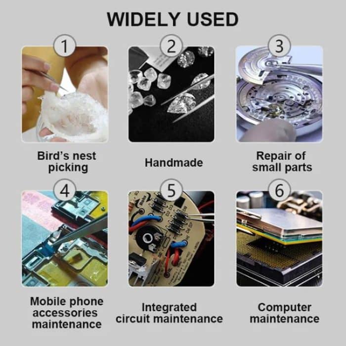 Nicht magnetische Edelstahlpinzette, MaAnt SS-A, MaAnt SS-A1 – Bild 10