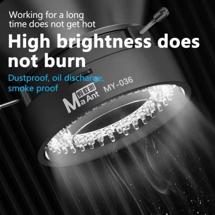 Handy-Reparatur 72 Perlen Mikroskop Ringlichtquelle, MY-036 72 Beads – Bild 4