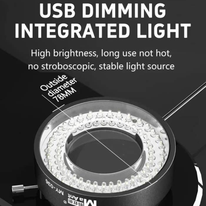 Handy-Reparatur 72 Perlen Mikroskop Ringlichtquelle, MY-036 72 Beads – Bild 6