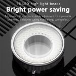 Handy-Reparatur-Mikroskop-Ring Polarisierte LED-Lichtquelle Lampen 96 Perlen Blendfreie Fülllichter, MY-038 96 Beads – Bild 8