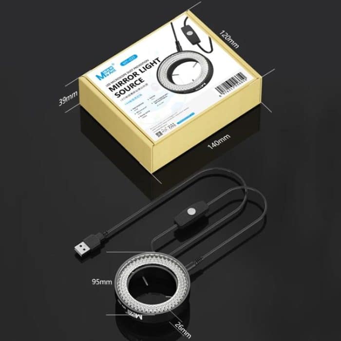 Handy-Reparatur 144 Perlen Mikroskop Ringlichtquelle, MY-037 144 Beads – Bild 9