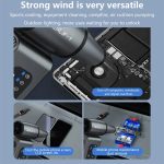 Hurricane Turbo Fan Bürstenloser Hochgeschwindigkeits-Handstaubgebläse für Autos, JF-1 – Bild 13