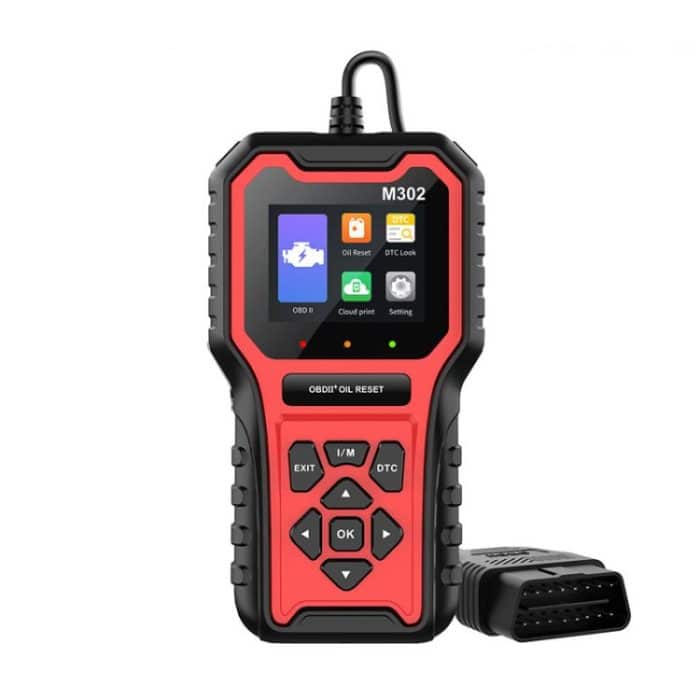 Auto Öl Reset Code Reader Automotive Wartung Licht Null Reset Fehler Diagnose Tool, M302 – Bild 1