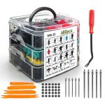 Auto-Halteklammern Befestigungselemente Remover Kit Automotive Clips Set, 680pcs /Set – Bild 3