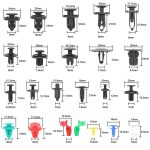 Auto-Halteklammern Befestigungselemente Remover Kit Automotive Clips Set, 680pcs /Set – Bild 4