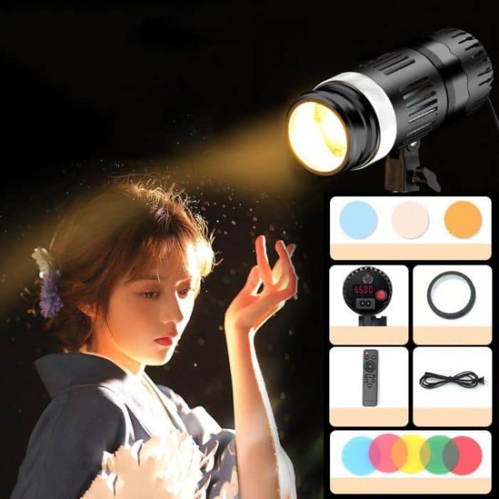 TBD0605833201.jpg 102 LEDs Spotlight Portrait Photography Fill Light Adjustable Focus Triple Color Temperature,US Plug, 100W, 175W, 275W, 100W+2.1m Tripod, 175W+2.1m Tripod, 275W+2.1m Tripod, 275W+2.1m Tripod+Crossbar – Bild 1