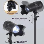 102 LEDs Spotlight Portrait Photography Fill Light Adjustable Focus Triple Color Temperature,US Plug, 100W, 175W, 275W, 100W+2.1m Tripod, 175W+2.1m Tripod, 275W+2.1m Tripod, 275W+2.1m Tripod+Crossbar – Bild 8