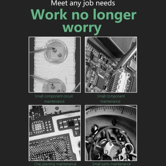 Trinokulares Stereomikroskop, optisches Handy-Reparatur-HD-Mikroskop für elektronische Leiterplatten, MaAnt T3 – Bild 11