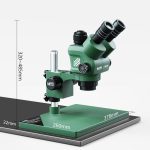 Trinokulares Stereomikroskop, optisches Handy-Reparatur-HD-Mikroskop für elektronische Leiterplatten, MaAnt T3 – Bild 4