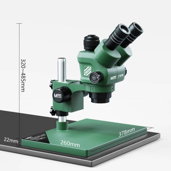 Trinokulares Stereomikroskop, optisches Handy-Reparatur-HD-Mikroskop für elektronische Leiterplatten, MaAnt T3 – Bild 4