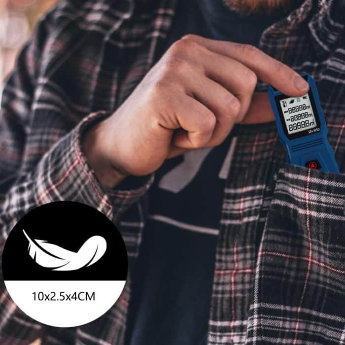 ARTBULL Mini Elektronischer Infrarot-Laser-Entfernungsmesser, 40m, 60m – Bild 6